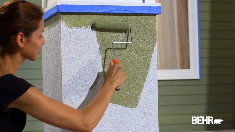 How to paint the house body